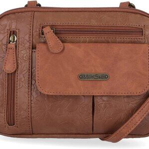 Zippy Triple Compartment Crossbody Bag